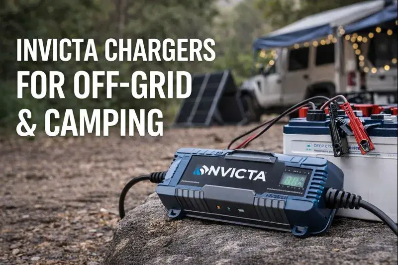 Why Invicta Chargers Are Ideal for Off-Grid & Camping